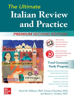 cover image of The Ultimate Italian Review and Practice, Premium